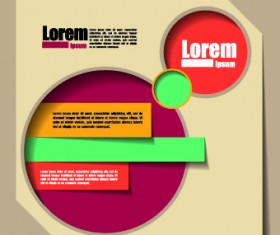 Delicate business templates background vector 05