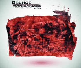 Grunge design elements watercolor background vector 01