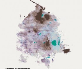 Grunge watercolor abstract background vector 02