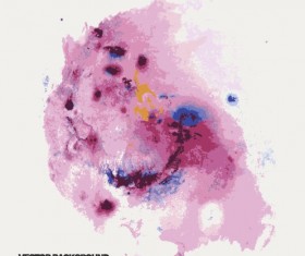 Grunge watercolor abstract background vector 03