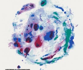 Grunge watercolor abstract background vector 05