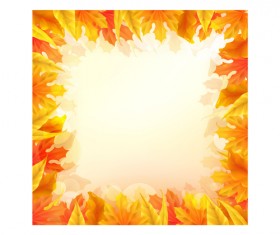 Beautiful autumn elements vector set 04