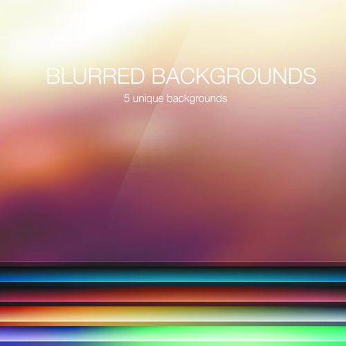 Colored blurred vector background art 01
