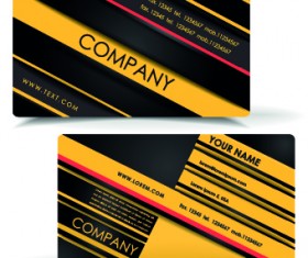 Excellent business cards design vectors 01