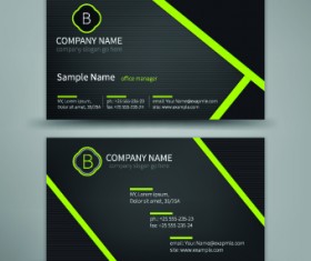 Excellent business cards design vectors 02
