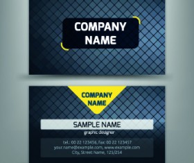 Excellent business cards design vectors 03