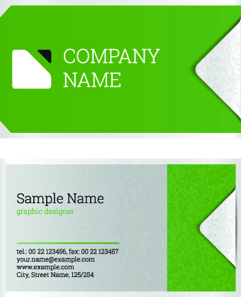 Excellent business cards design vectors 05