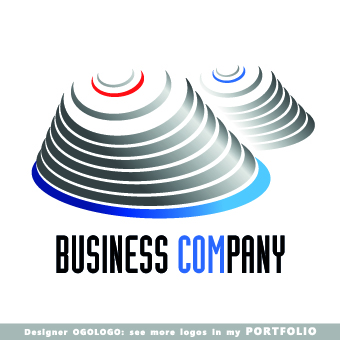 Company business logos creative design 10