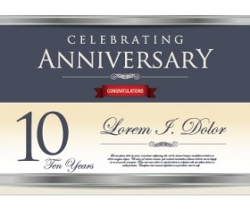 Vector anniversary celebrating cerative design 02