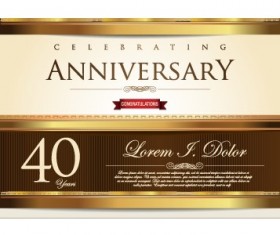 Vector anniversary celebrating cerative design 05