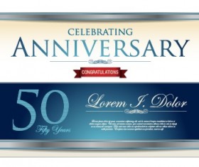 Vector anniversary celebrating cerative design 08