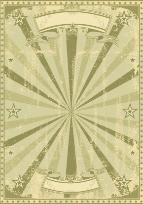 Vintage circus background vector graphic 02