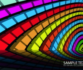 Colorful abstract design elements background 03