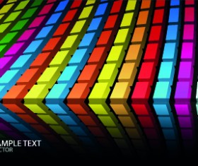 Colorful abstract design elements background 05