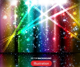 Colorful shiny background graphic vector