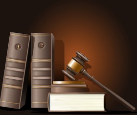 Creative law elements vector set 01