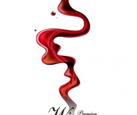Creative wine design vector background