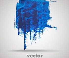 Blue grunge background design vector 01