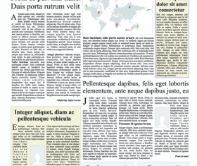 Creative newspaper design elements vector set 02
