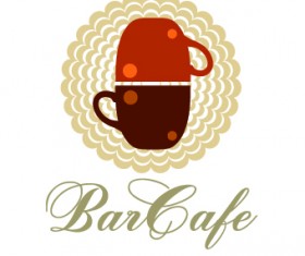 Restaurant logos design elements vectors set 04