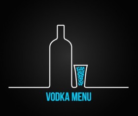 Restaurant menu cover logos design elements vector 03