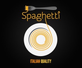 Restaurant menu cover logos design elements vector 05