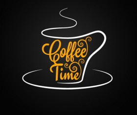 Restaurant menu cover logos design elements vector 07