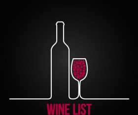 Restaurant menu cover logos design elements vector 10