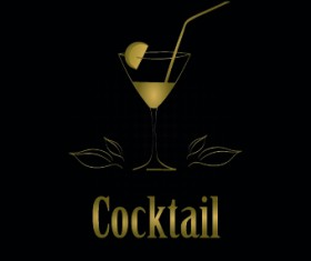 Restaurant menu cover logos design elements vector 19