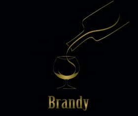 Restaurant menu cover logos design elements vector 20