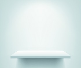 Shiny shelves creative background vector art 07