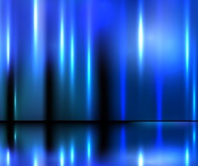 Shiny blue object background art