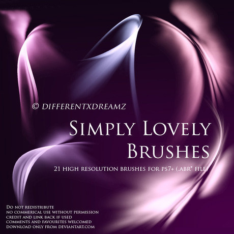Simply Lovely Photoshop Brushes