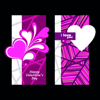 Happy Valentine Day creative banner vector 01