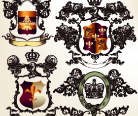 Vintage Royal Badge design vector