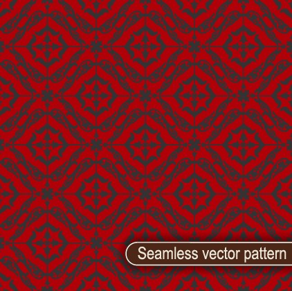 Vintage floral seamless vector pattern 03