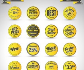 Creative sale badges design graphics 04