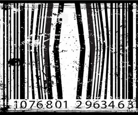 The offbeat bar codes design vector graphic 02