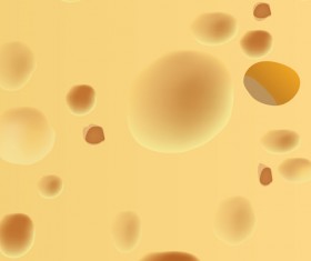 Realistic cheese design elements vector set 05