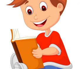 Cute children student design vector 04