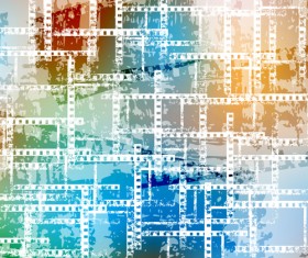 Abstract grunge background vector material 05