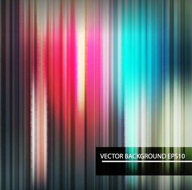 Shiny colored lines background vector set 06
