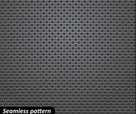 Dark style seamless pattern vector graphics 02