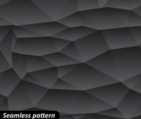 Dark style seamless pattern vector graphics 05