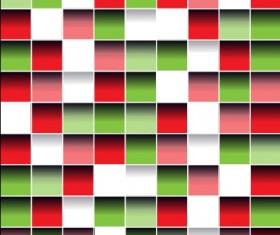 Multicolor squares creative background vector set 04