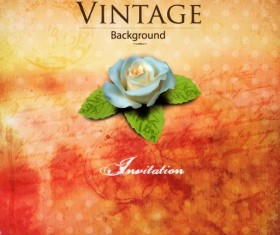 Vector vintage background creative design 02