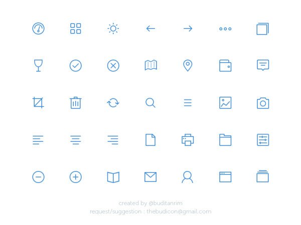 Colorful flat #icons, free and paid. Photoshop files to adjust the
