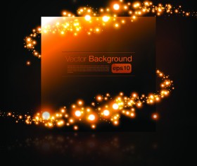 Abstract light dot with business background 02