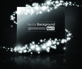 Abstract light dot with business background 03