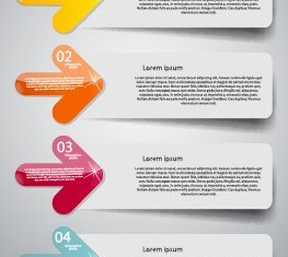 Creative number business banner template 01